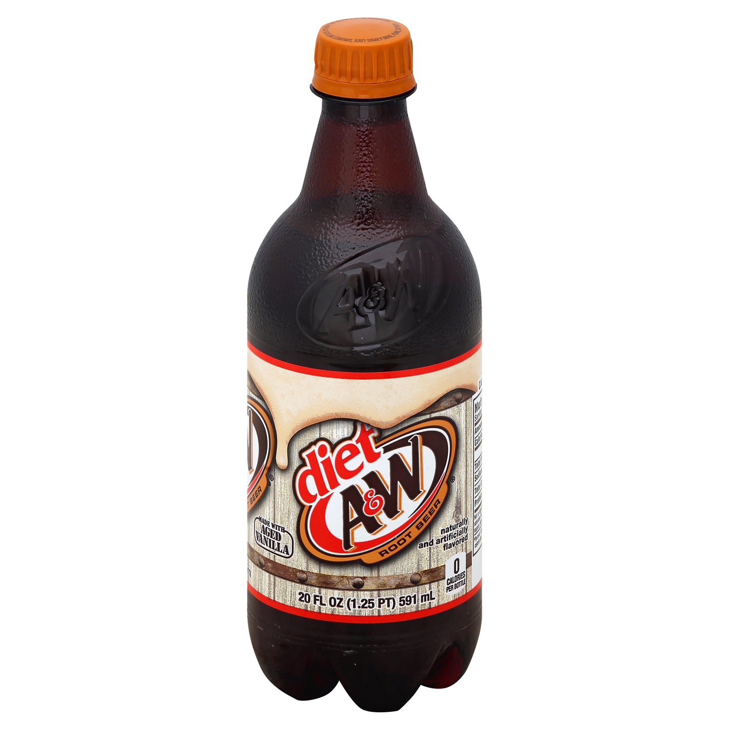A&W Root Beer 20 oz - Diet