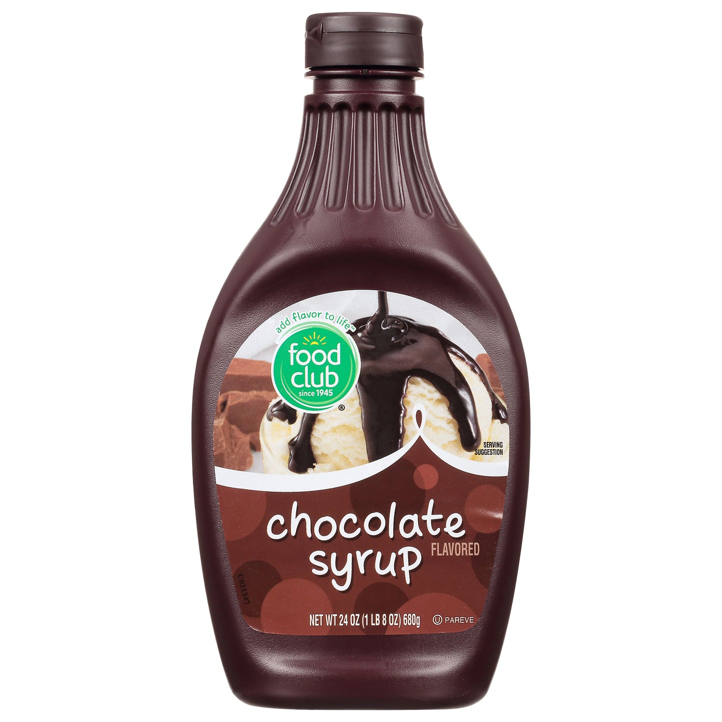 Food Club Chocolate Flavored Syrup 24 oz