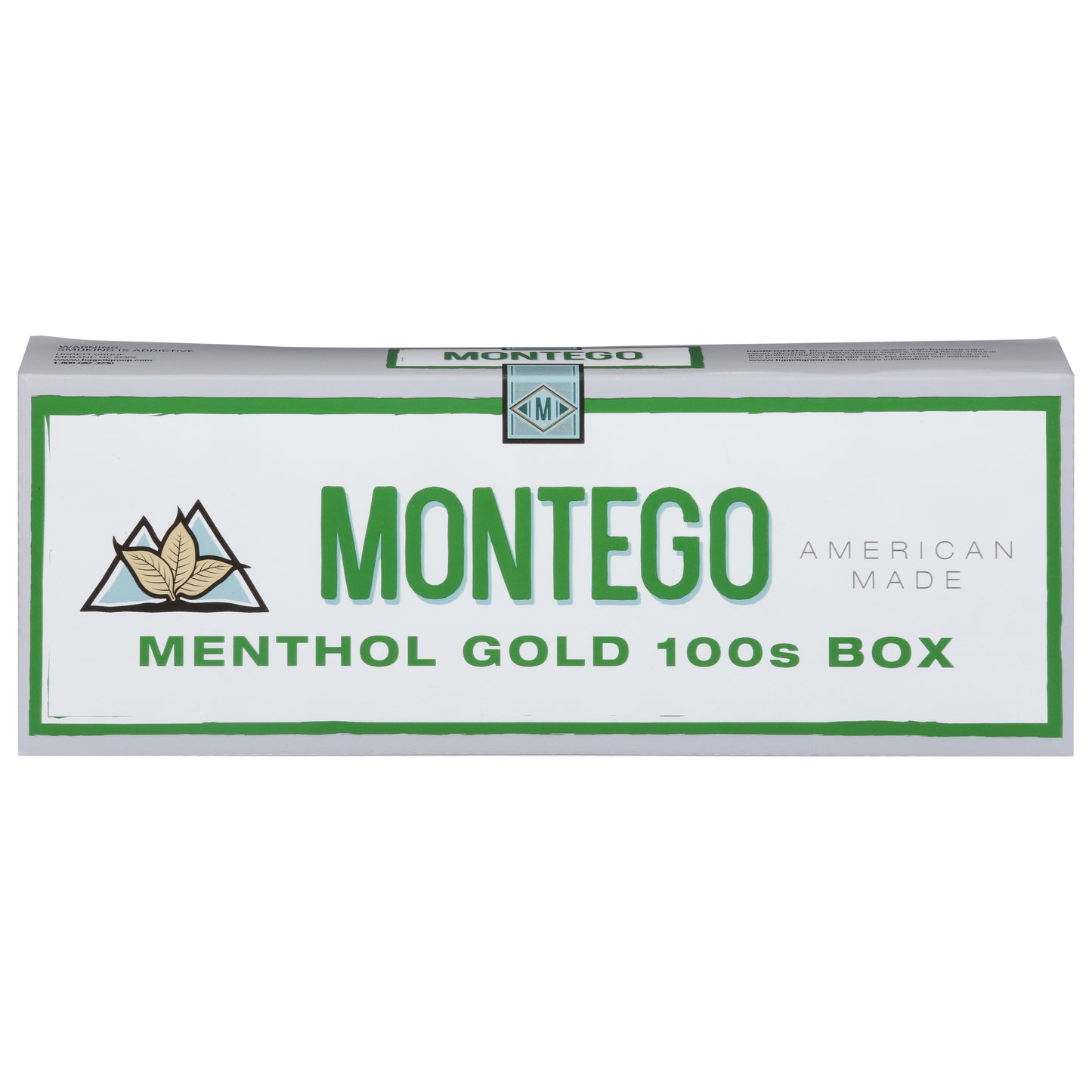 Montego Menthol Gold Class A Cigarettes 200 ea