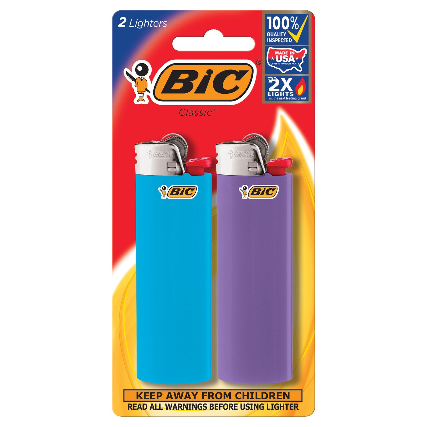 BiC Classic Lighters 2 ea
