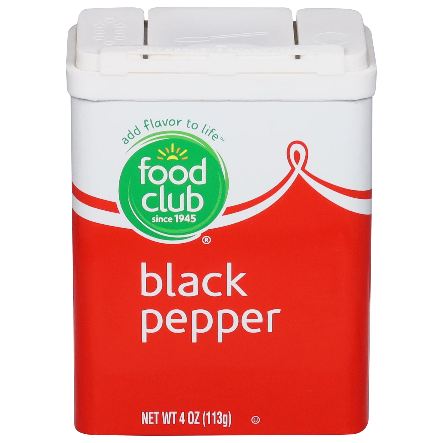 Food Club Black Pepper 4 oz