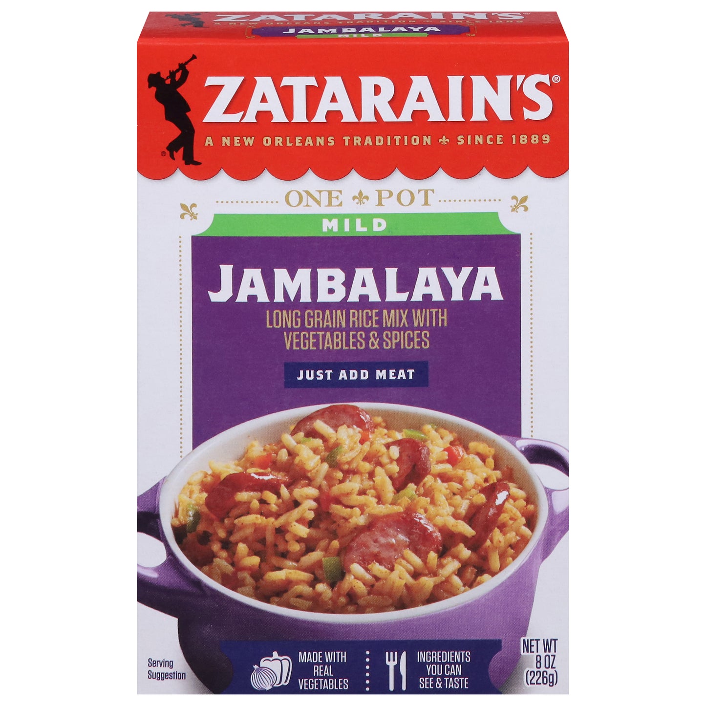 Zatarain's Mild Jambalaya 8 oz