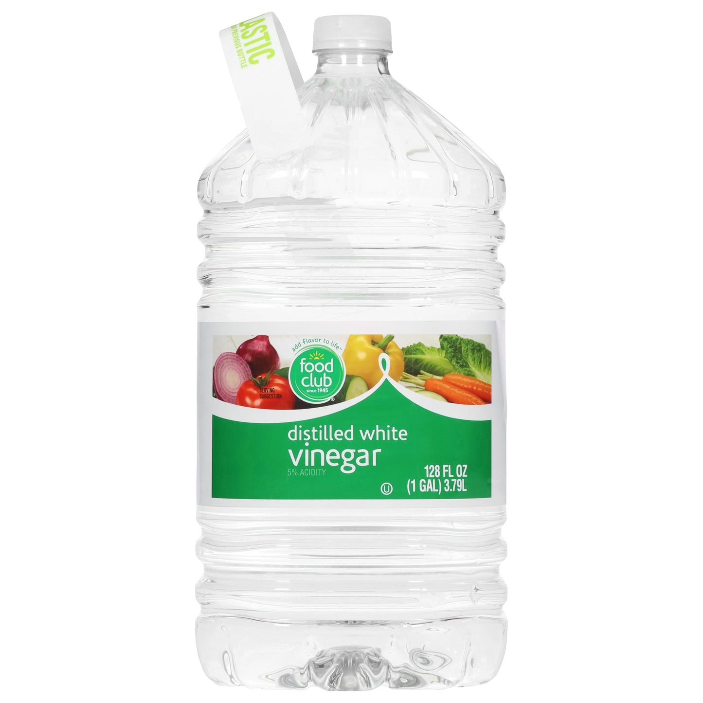 Food Club Distilled White Vinegar 128 fl oz