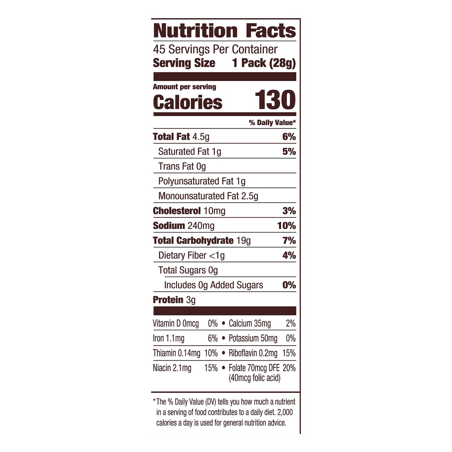 Goldfish Baked Cheddar Snack Crackers 45 ea