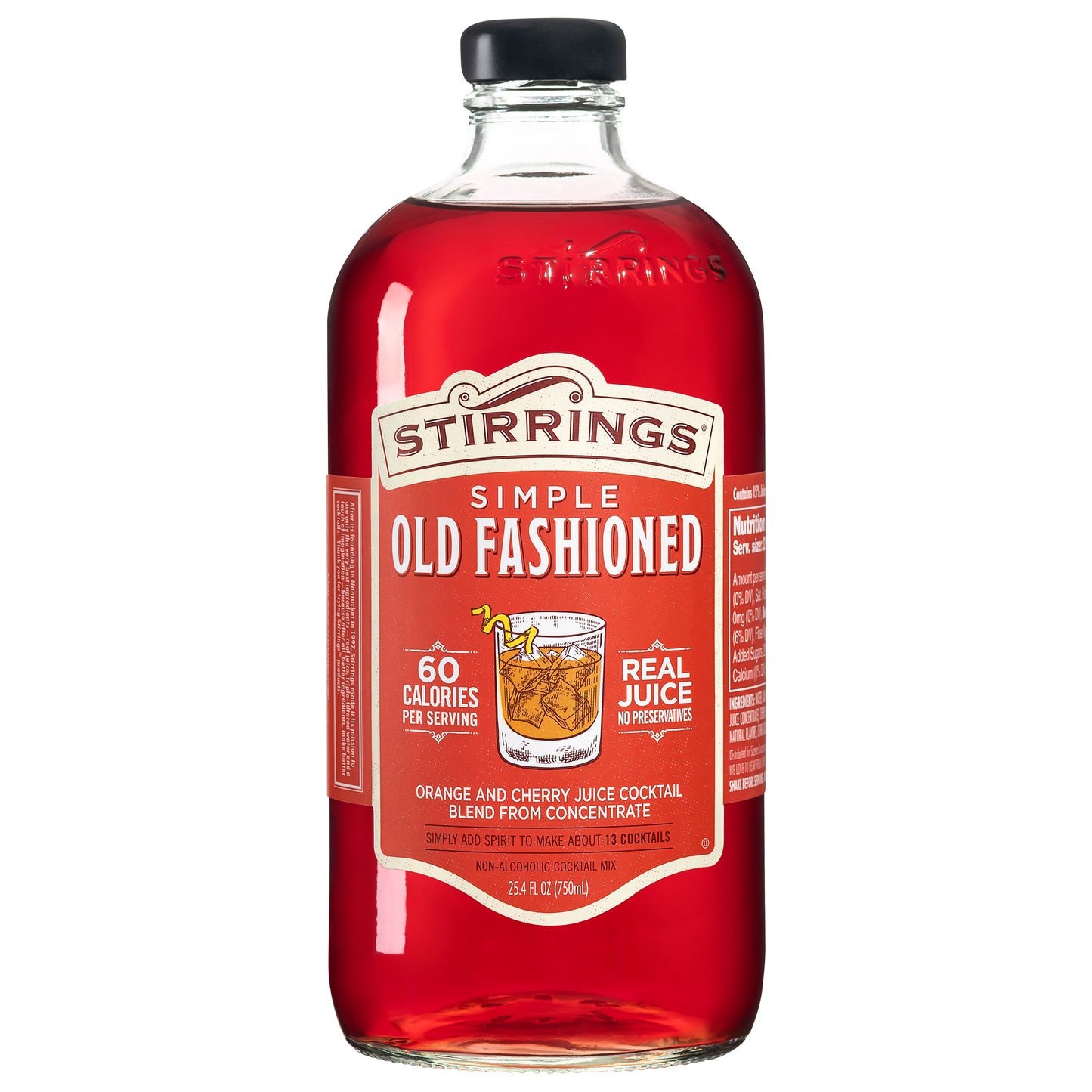 Stirrings Old Fashioned Mix, 750ml