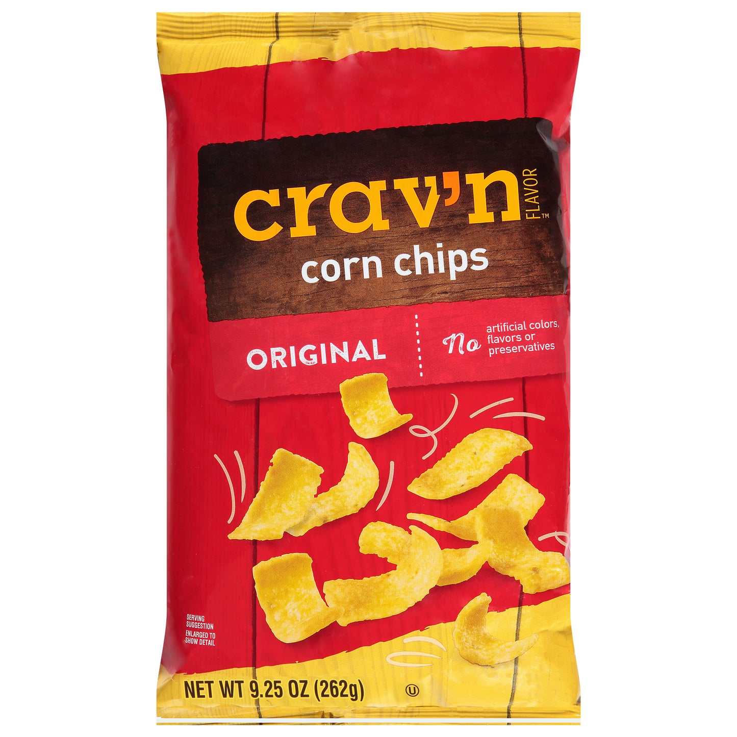Crav'n Flavor Original Corn Chips 9.25 oz