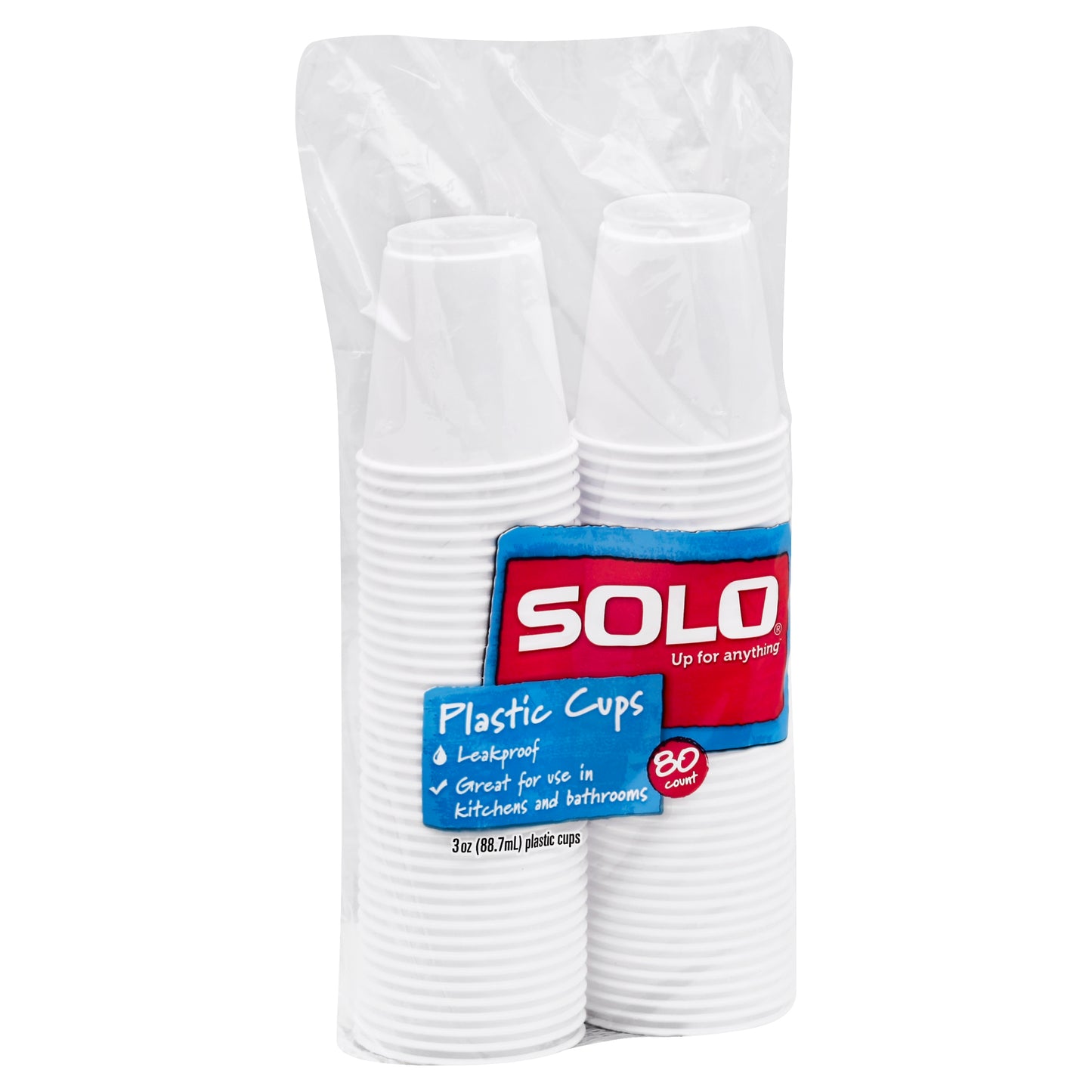 Solo Plastic Cups 80 ea