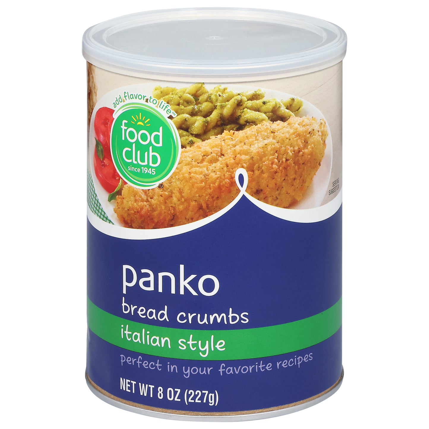 Food Club Italian Style Panko Bread Crumbs 8 oz