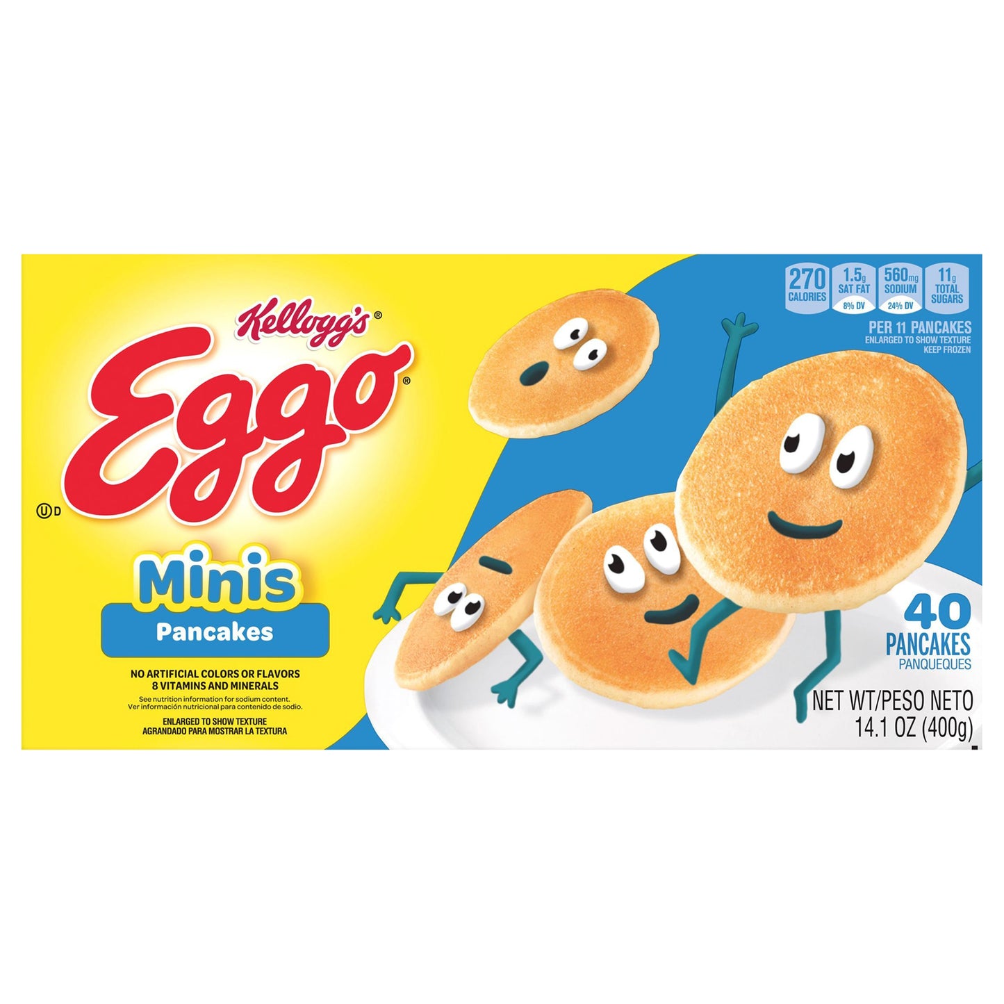 Kellogg's® Eggo® Minis Original Frozen Pancake Bites