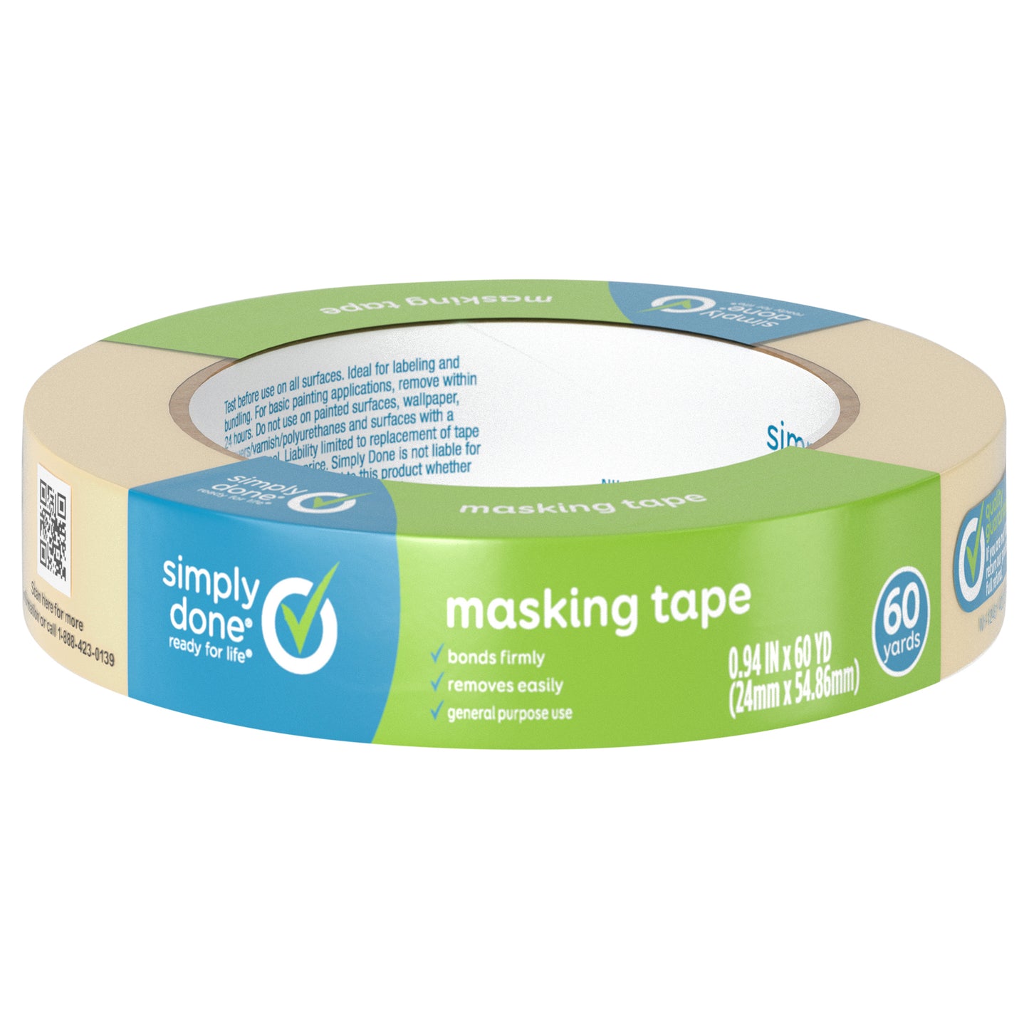 Simply Done 60 Yards Masking Tape 1 ea