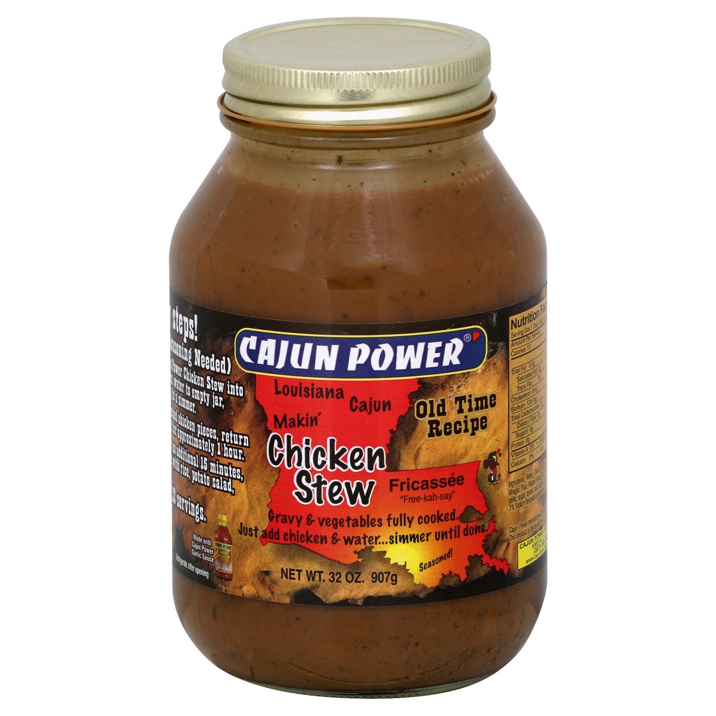 Cajun Power Garlic Sauce 32 oz