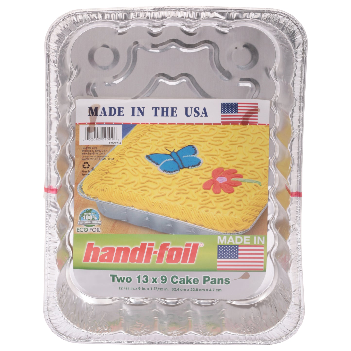 Handi-Foil 13 x 9 Cake Pans 2 ea