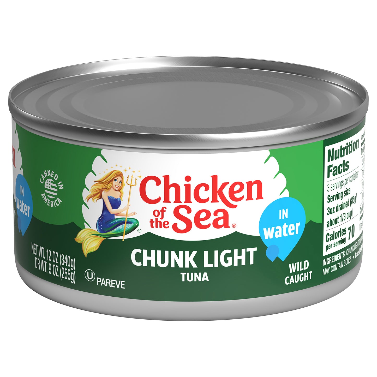 Chicken of the Sea Chunk Light Tuna in Water