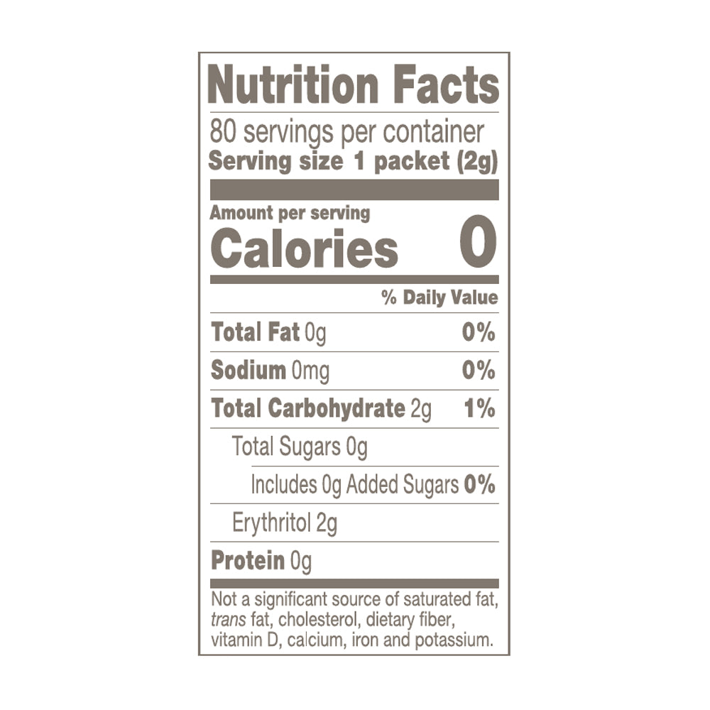 Truvia Original Calorie-Free Sweetener from the Stevia Leaf, 80 Packets (5.64 oz Carton)