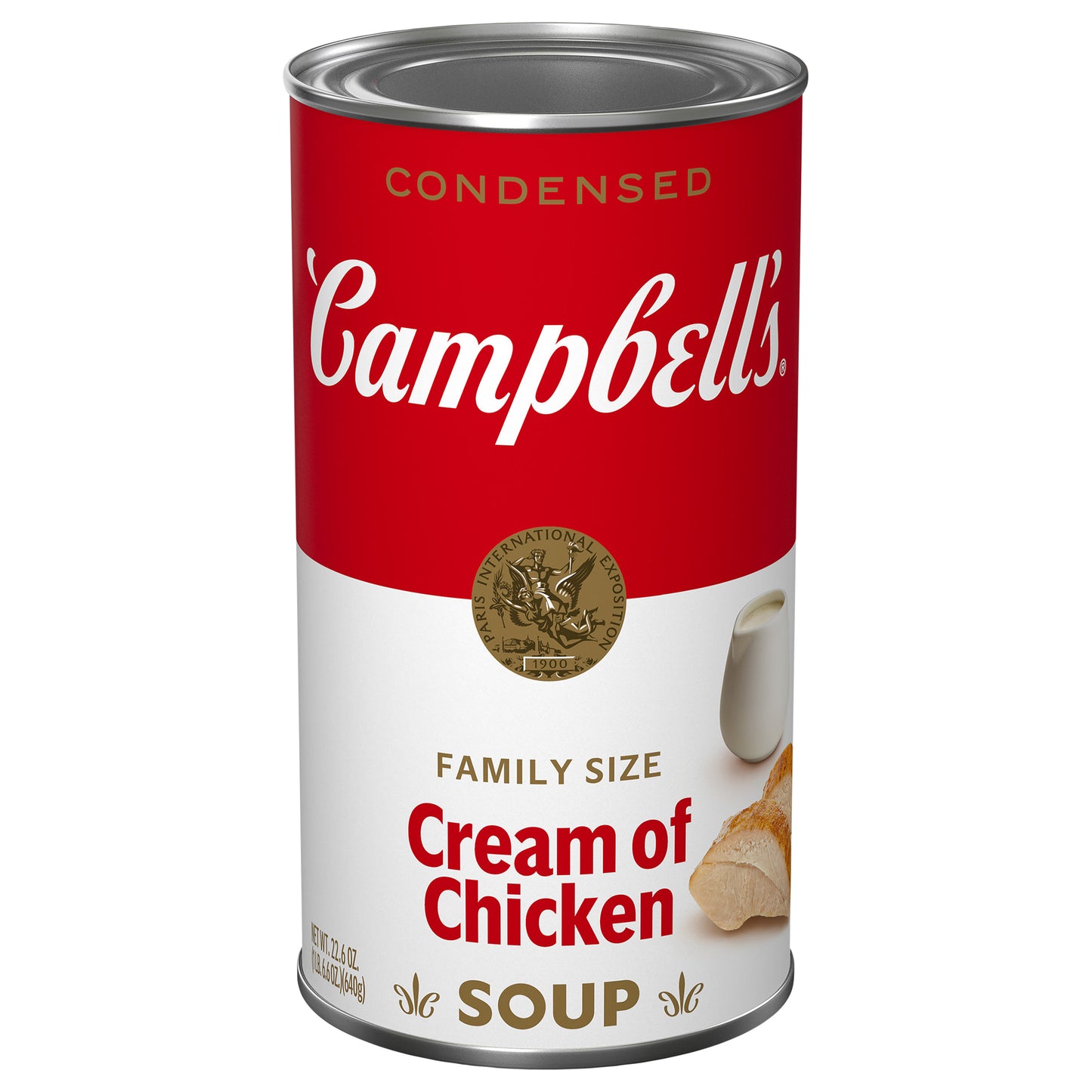 Campbell's Family Size Cream of Chicken Condensed Soup 22.6 oz