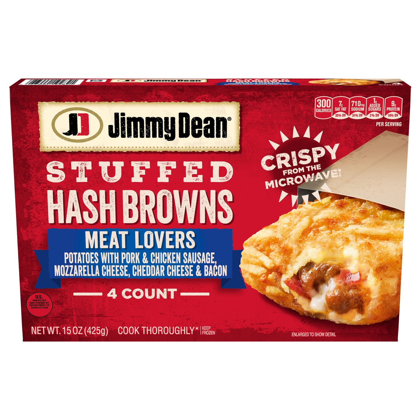 Jimmy Dean Stuffed Hasbrowns