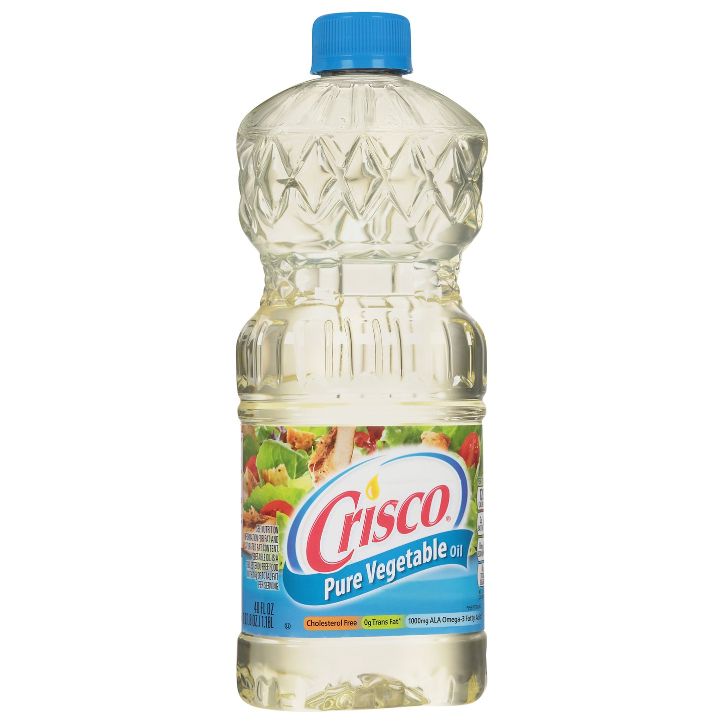 Crisco Pure Vegetable Oil, 40 fl oz