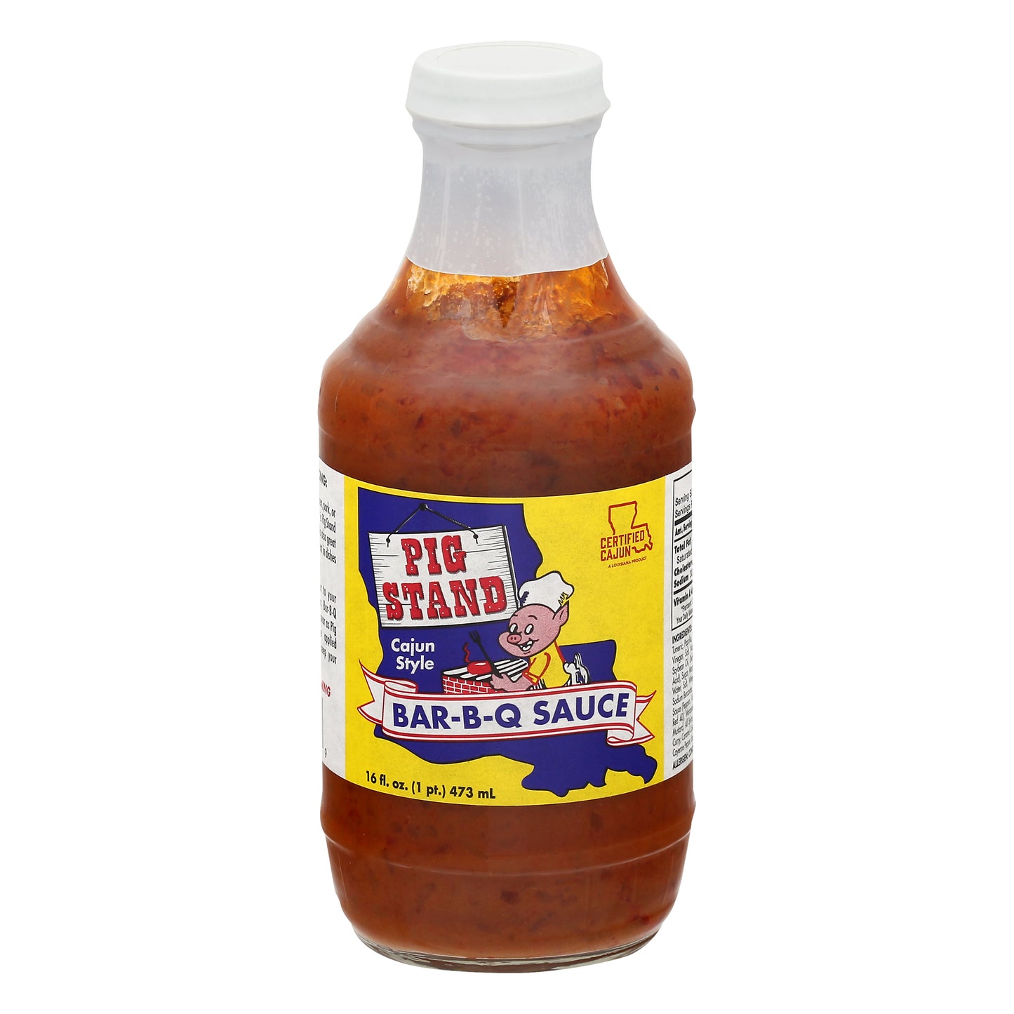 Pig Stand Cajun Style Bar-B-Q Sauce 16 oz