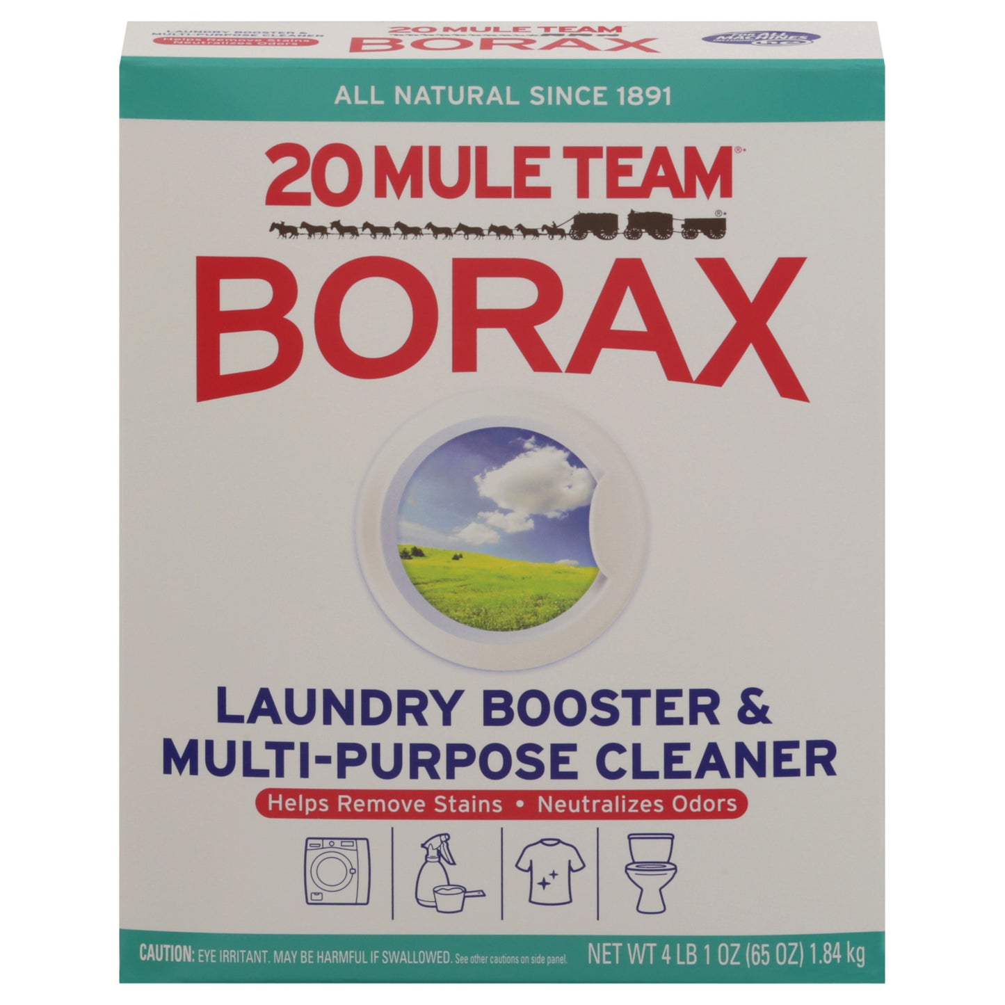 20 Mule Team Borax Laundry Booster & Multi-Purpose Cleaner 65 oz
