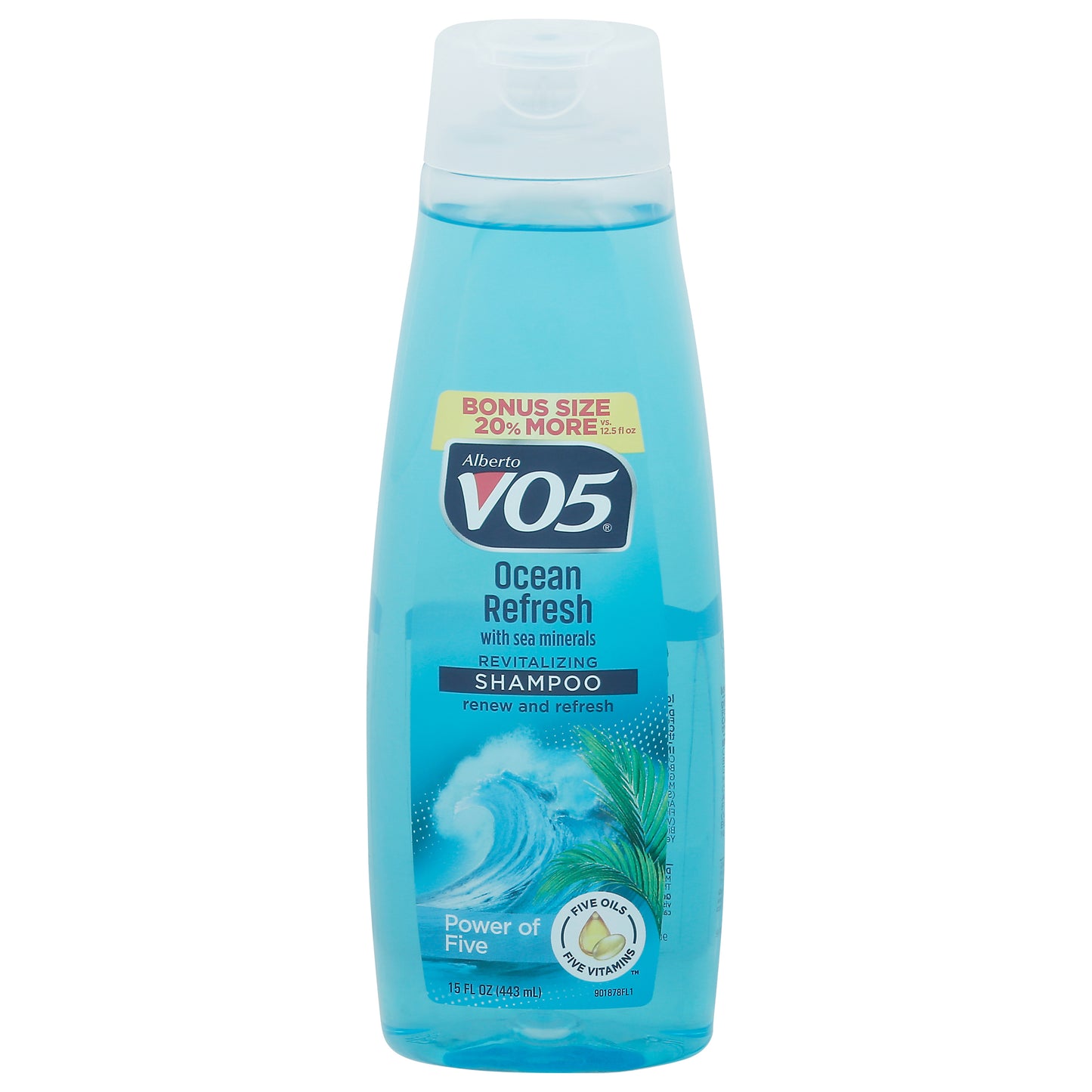 Alberto VO5 Revitalizing Ocean Refresh Shampoo Bonus Size 15 fl oz