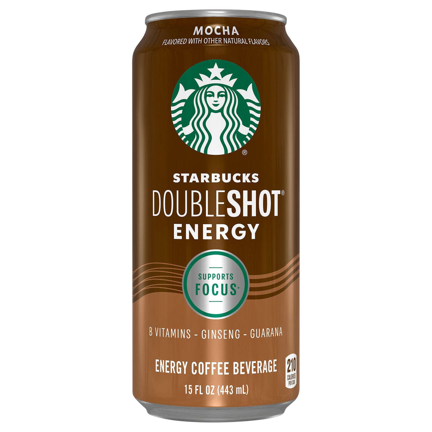 Starbucks Double Shot Energy Coffee Beverage Mocha Flavored 15 Fl Oz Can
