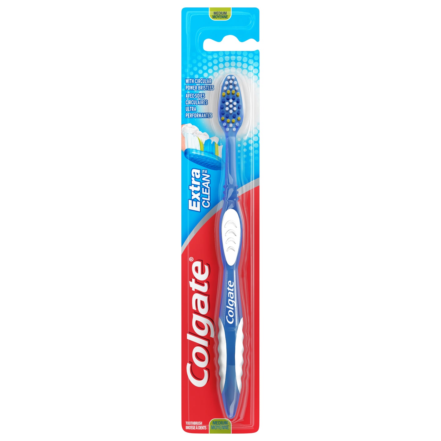 Colgate Extra Clean Full Head Toothbrush, Medium - 1 Count