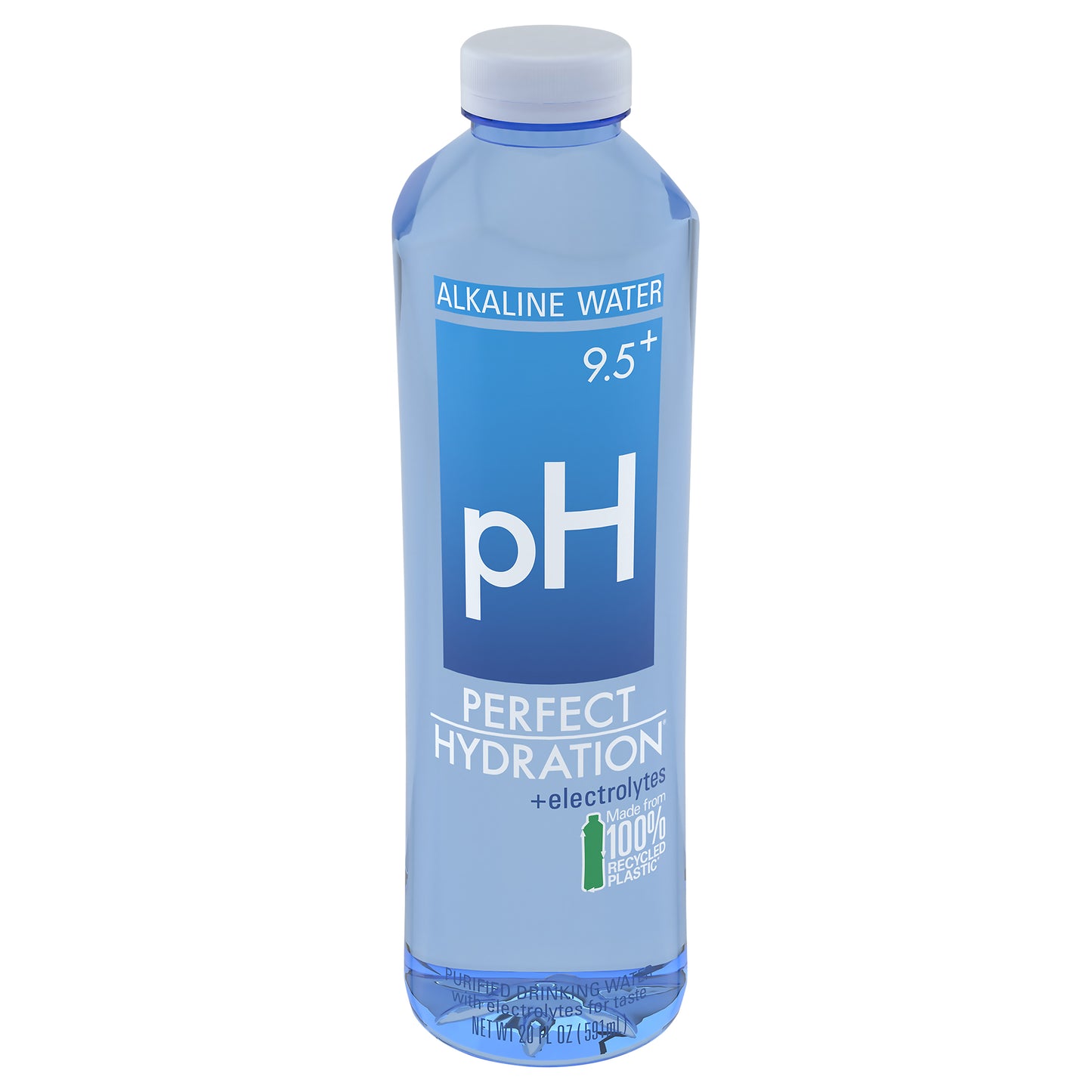 Perfect Hydration 9.5+ pH Alkaline Electrolyte Enhanced Drinking Water, 20 fl oz