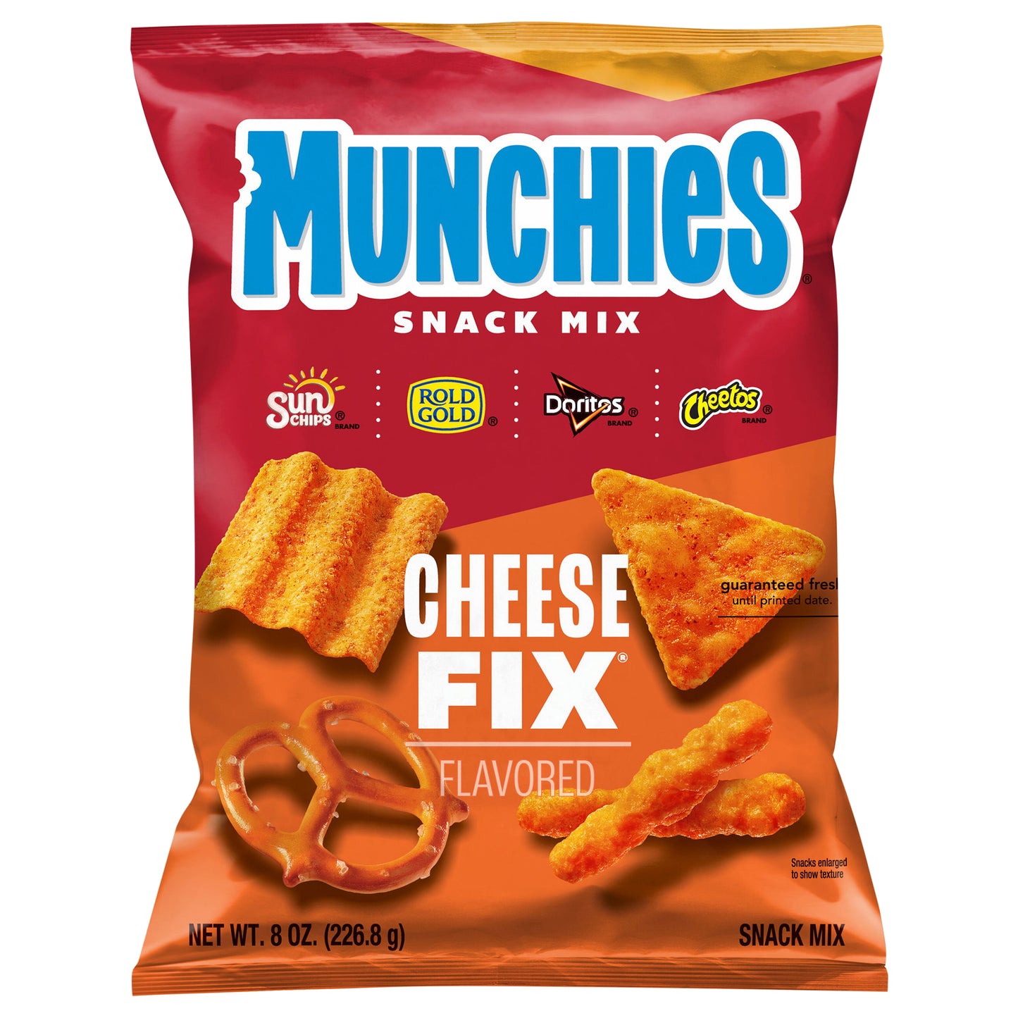 Munchies Snack Mix Cheese Fix Flavored 8 Oz