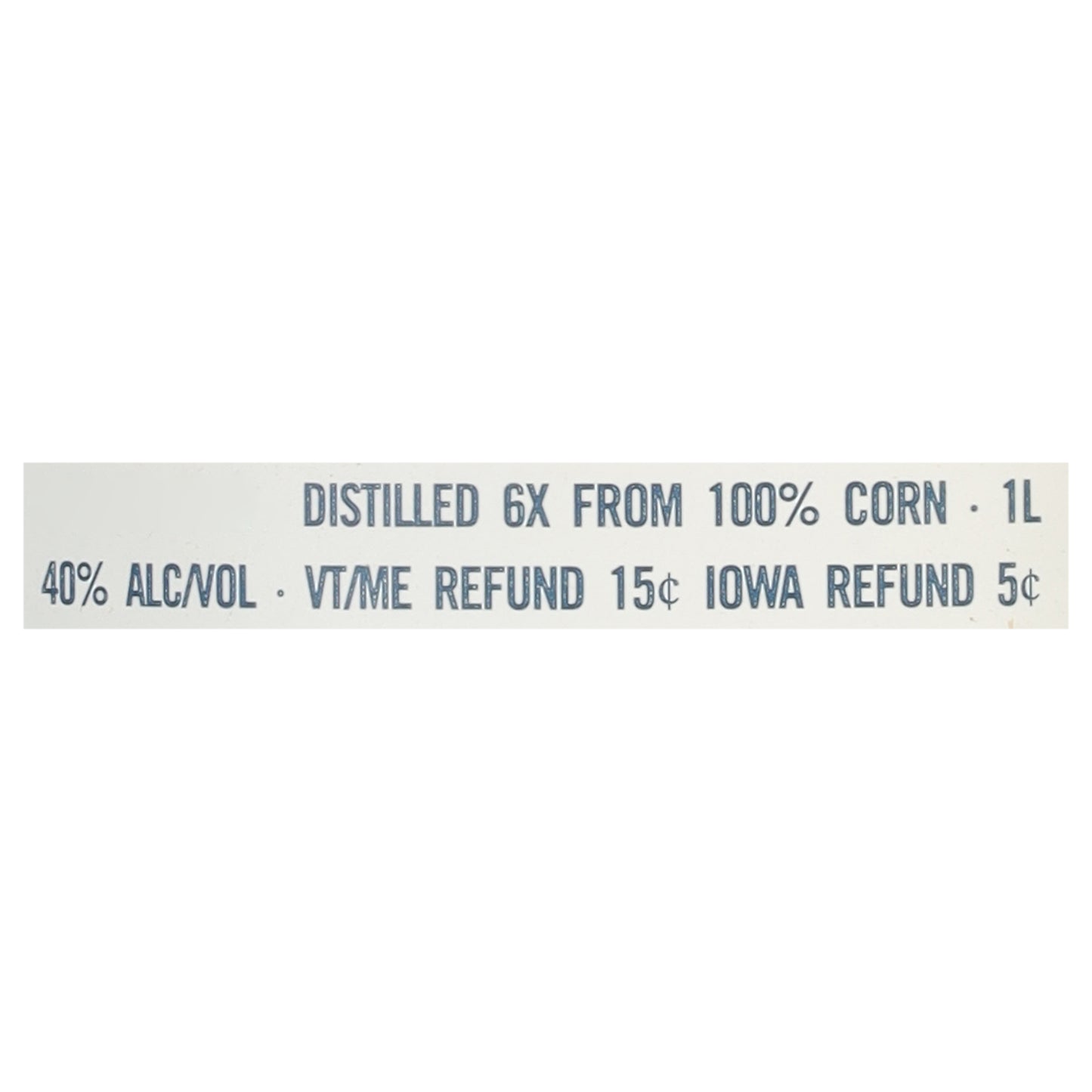 Buddy's American Vodka 1 l