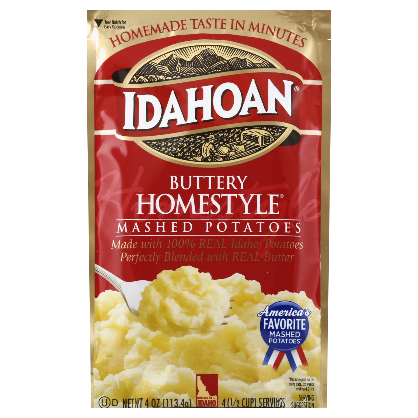 Idahoan Mashed Potatoes 4 oz