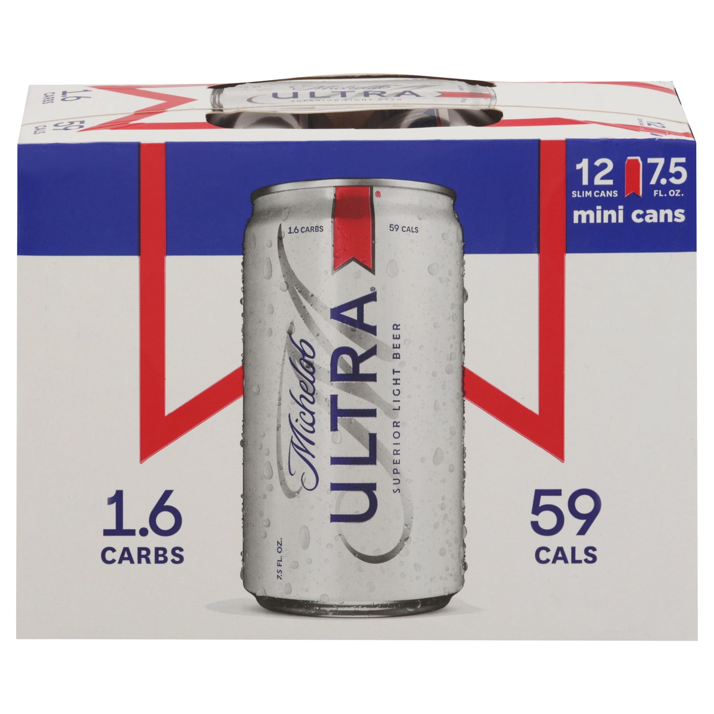 Michelob Ultra Superior Light Beer 12 - 7.5 fl oz Slim Cans