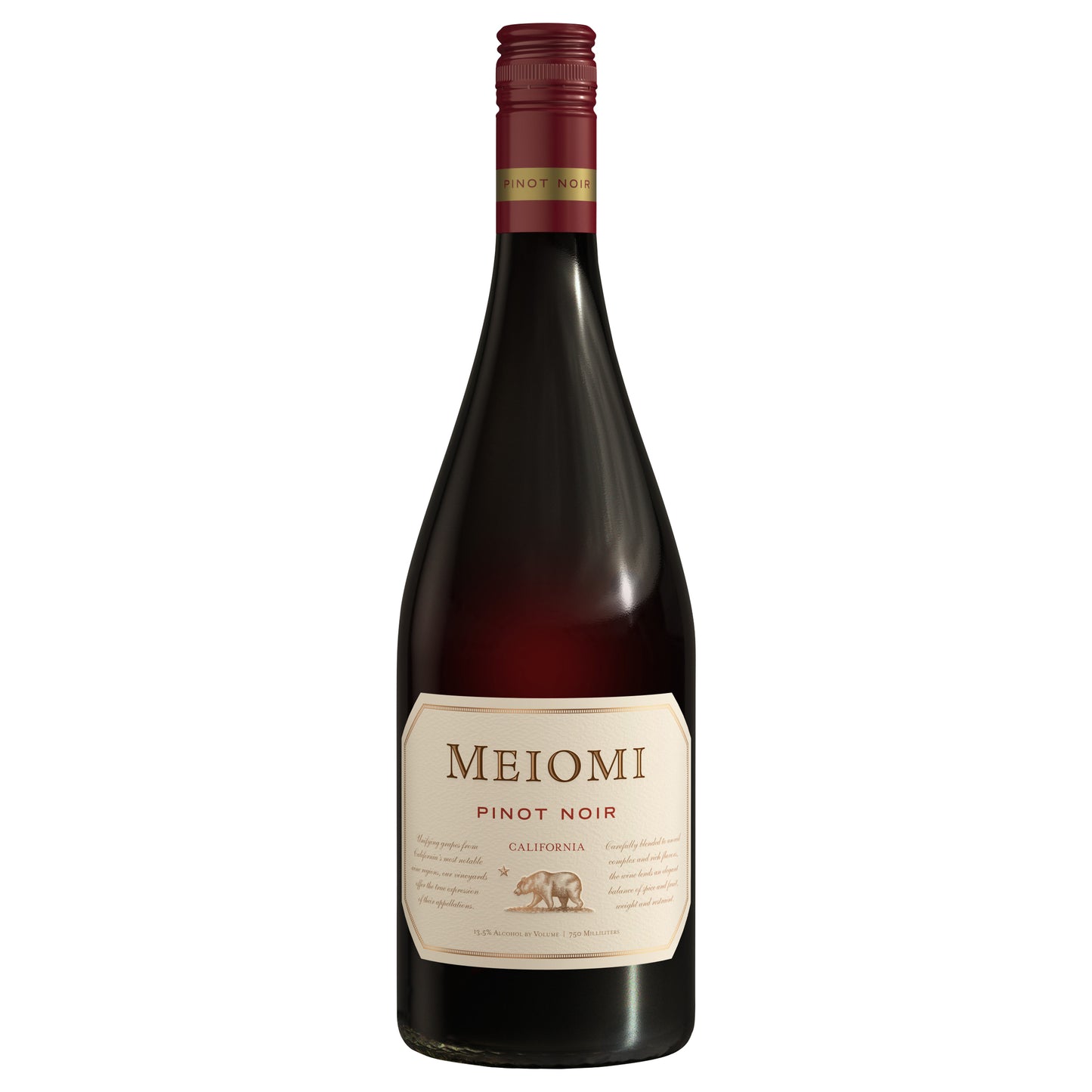 Meiomi California Pinot Noir Red Wine, 750 mL Bottle