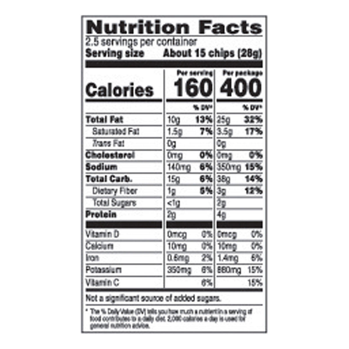 Lay's Potato Chips Classic 2 1/2 Oz