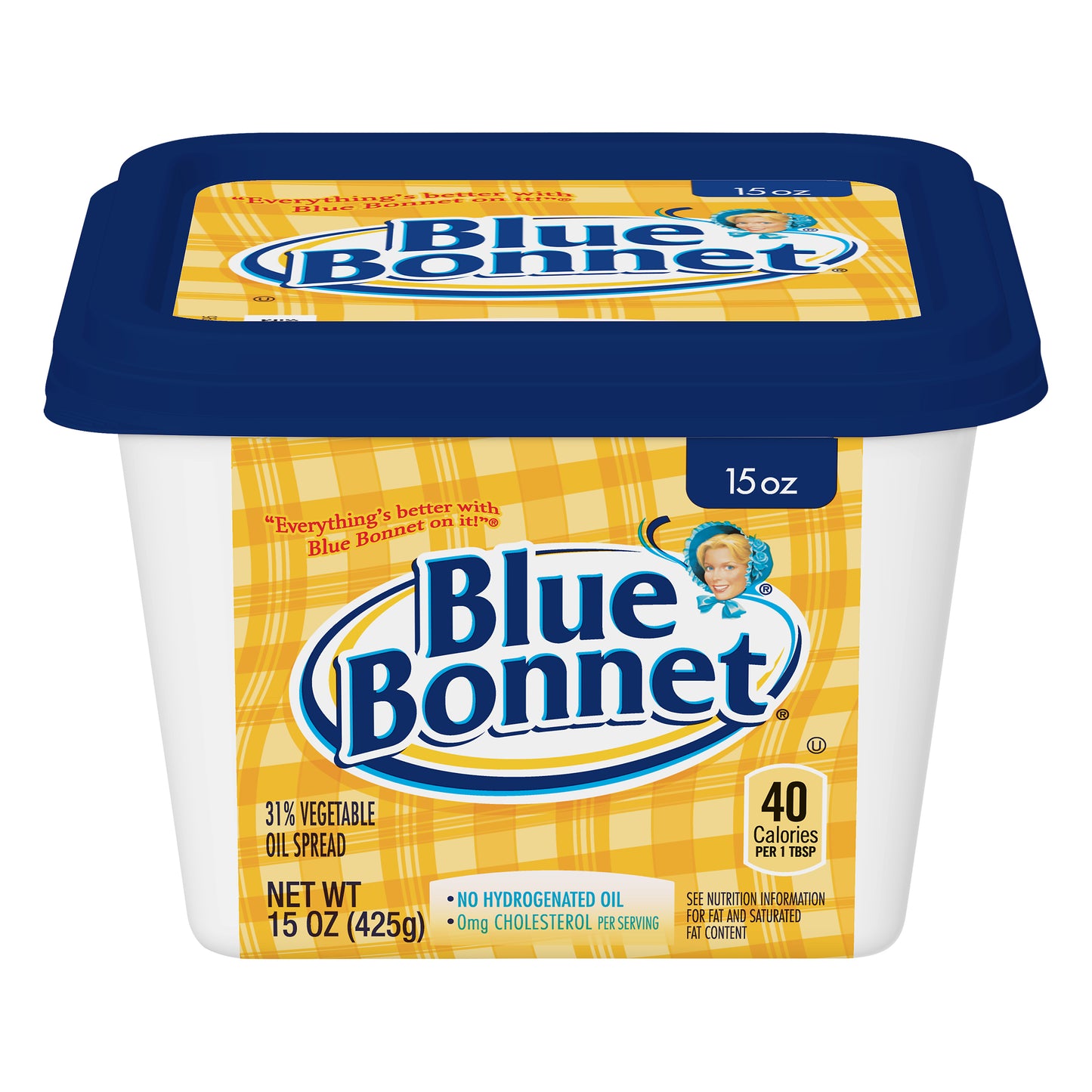 Blue Bonnet Vegetable Oil Spread, 15 OZ