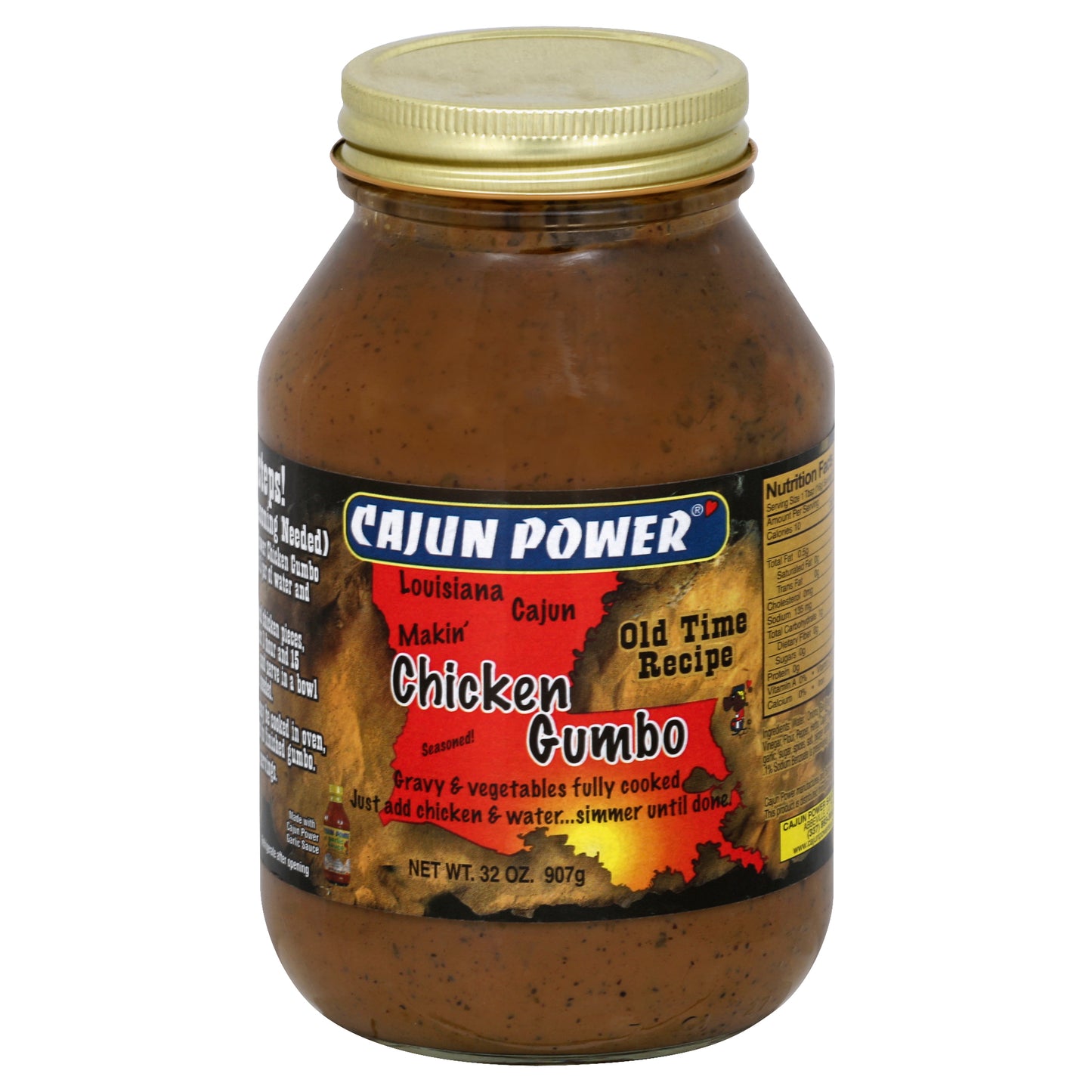 Cajun Power Garlic Sauce 30 oz