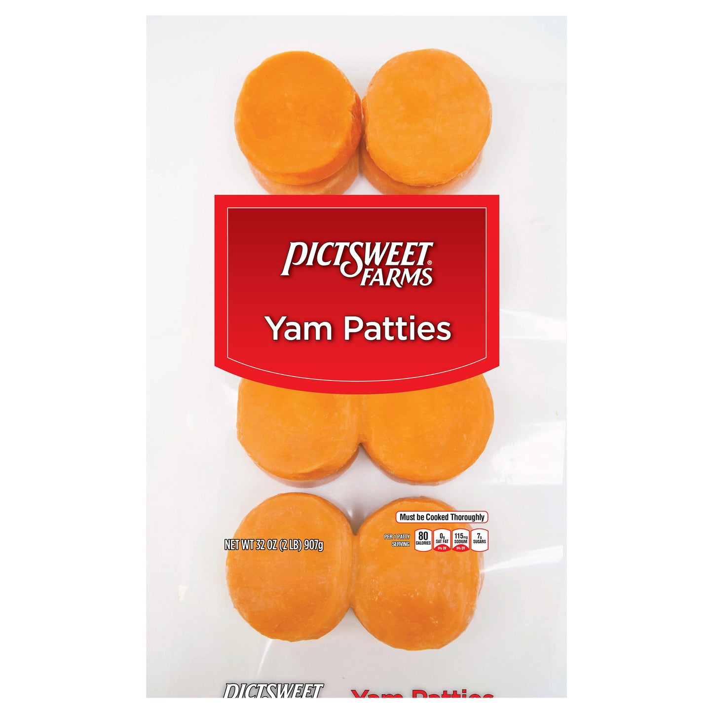 Pictsweet Farms Yam Patties - 32 oz