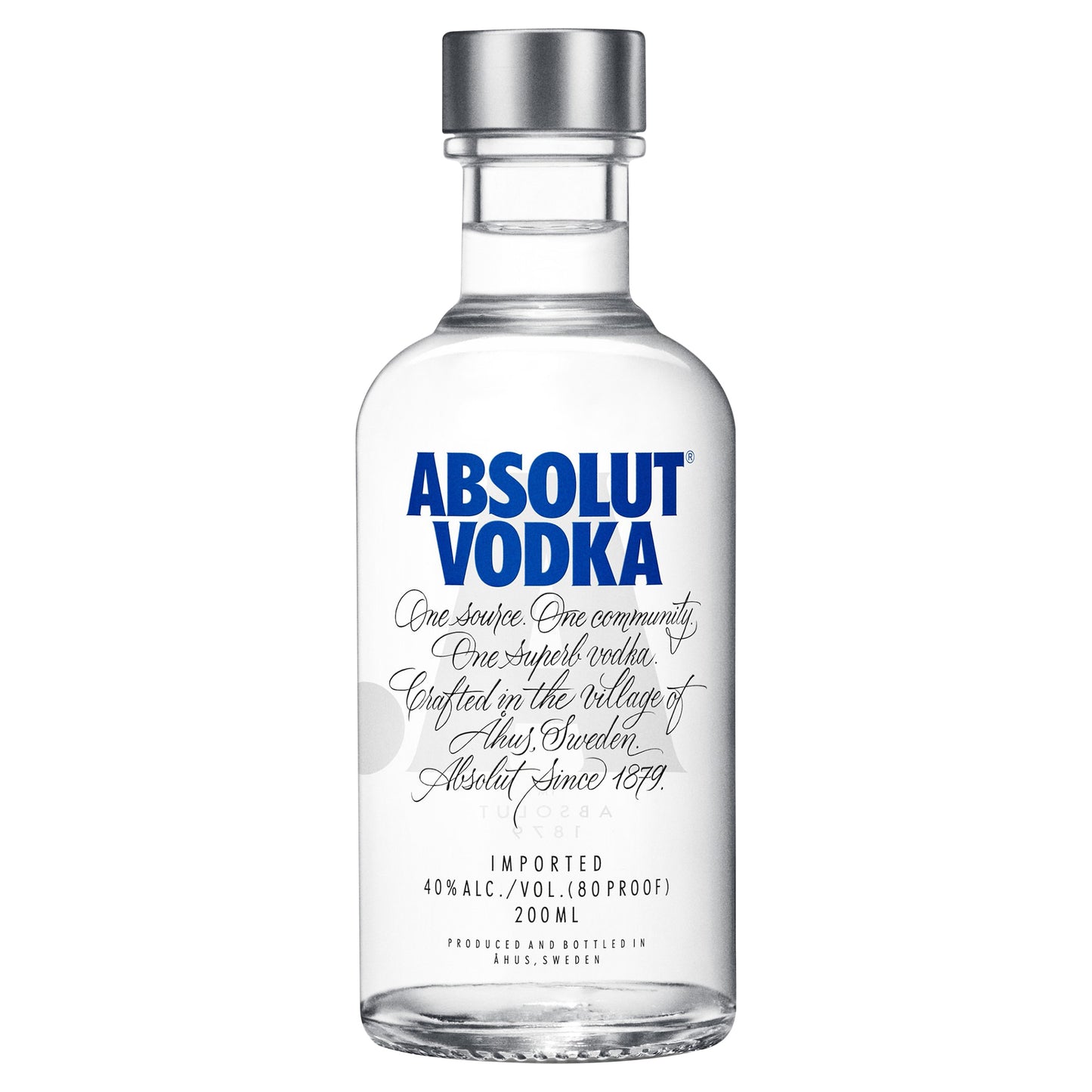 Absolut Original Vodka 200mL Bottle