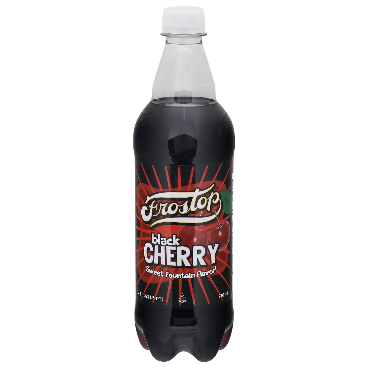 Frostop Black Cherry Soda 24 fl oz