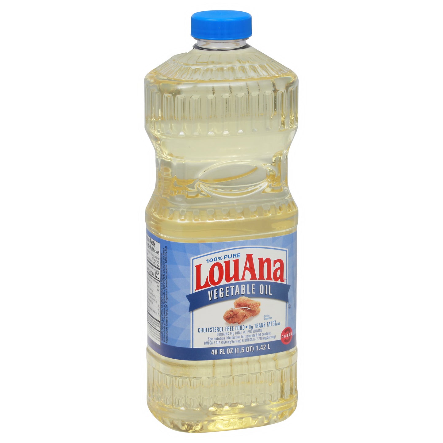 LouAna 100% Pure Vegetable Oil 48 fl oz