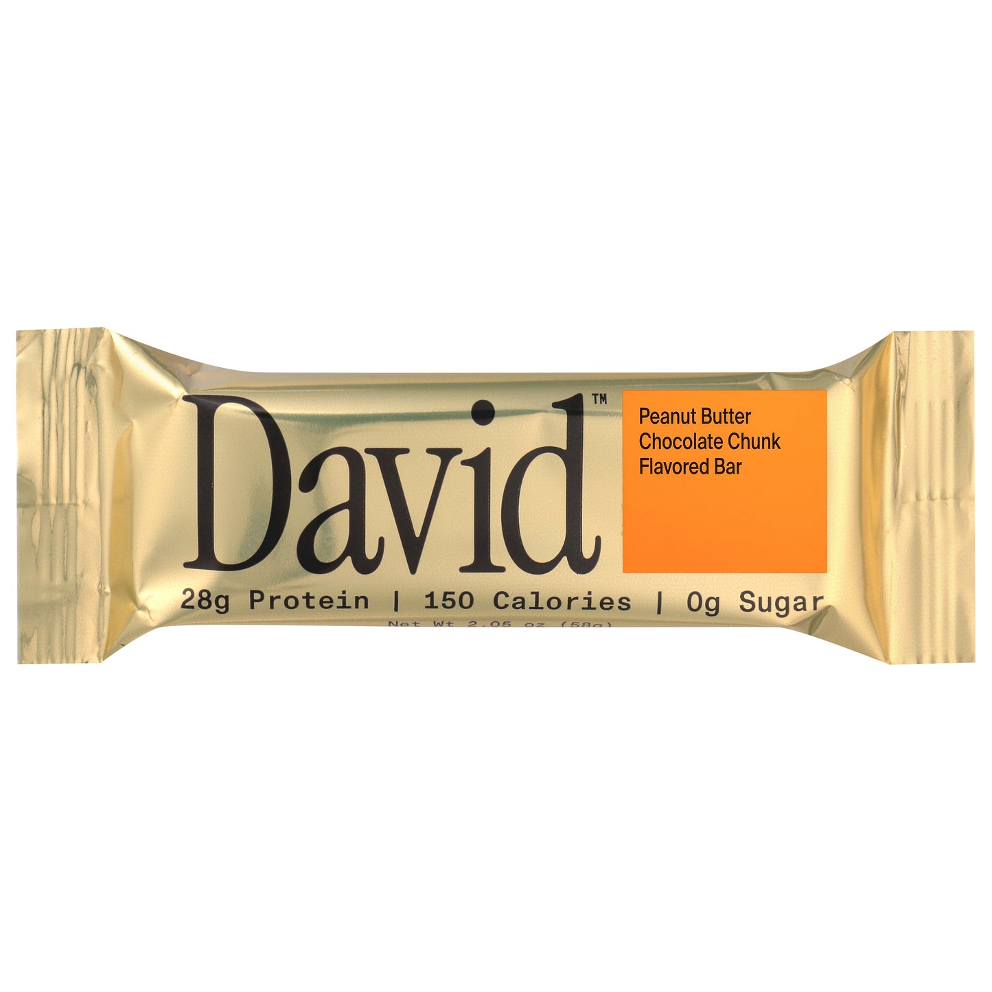 David Peanut Butter Chocolate Chunk Flavored Bar 2.05 oz