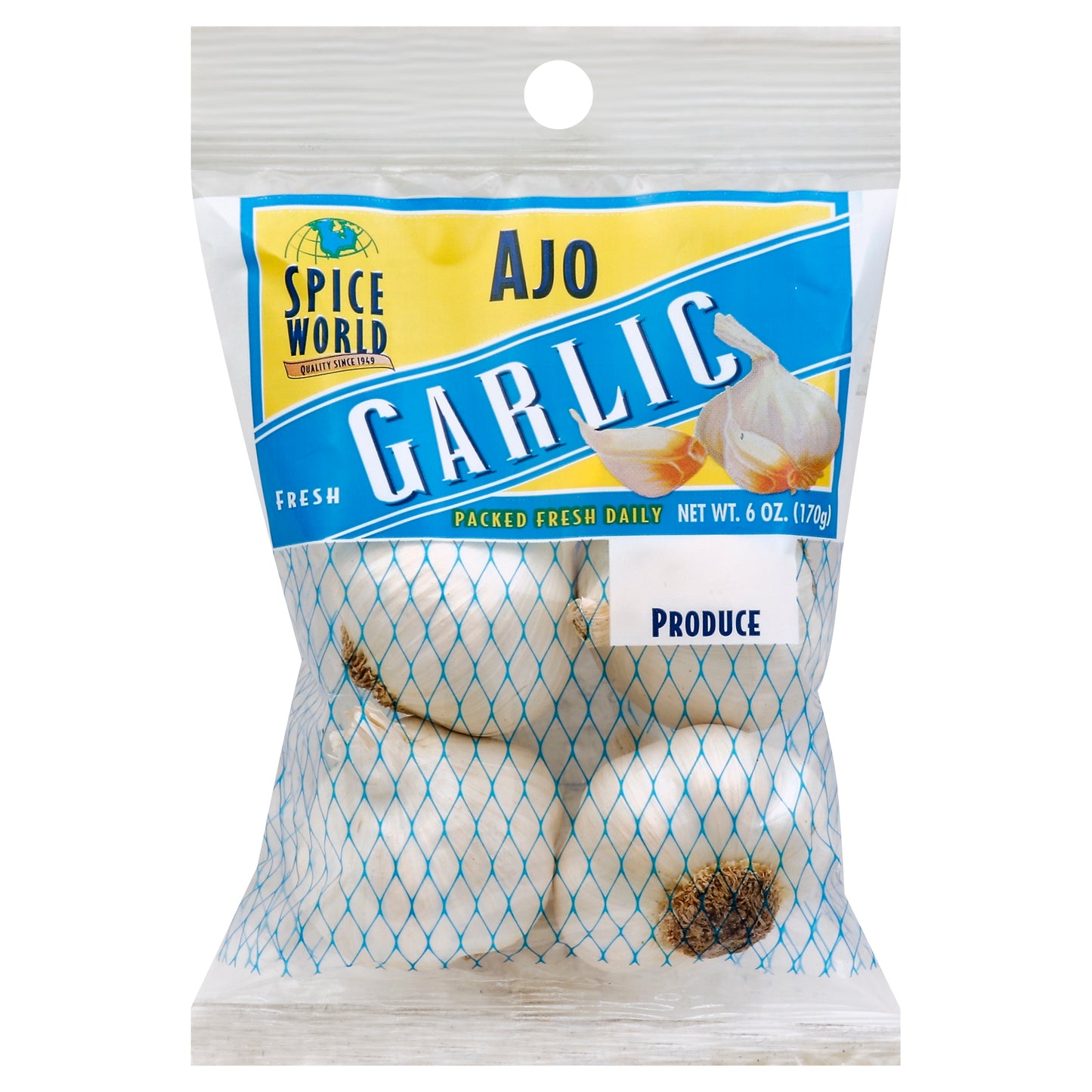 Spice World Garlic 6 oz