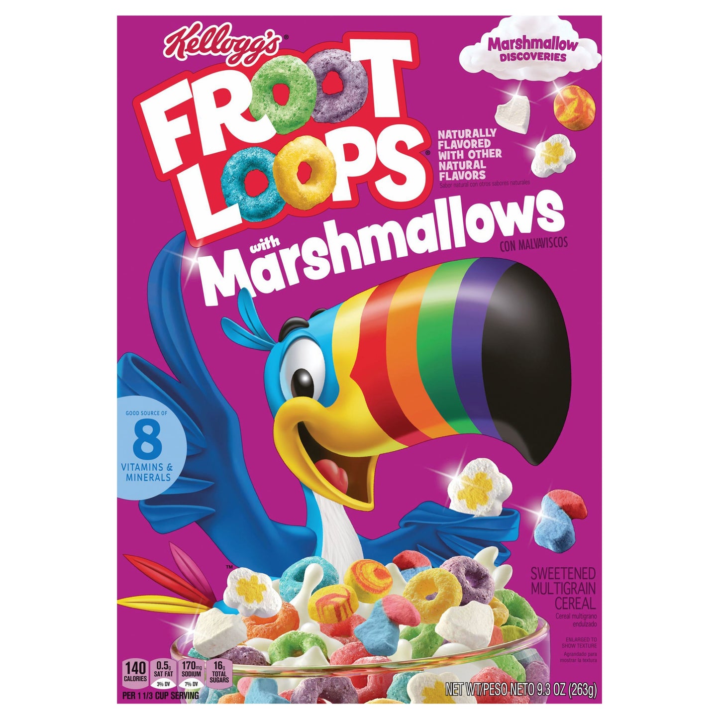 Kellogg's Froot Loops Cereal Marshmallow Blasted 9.3oz