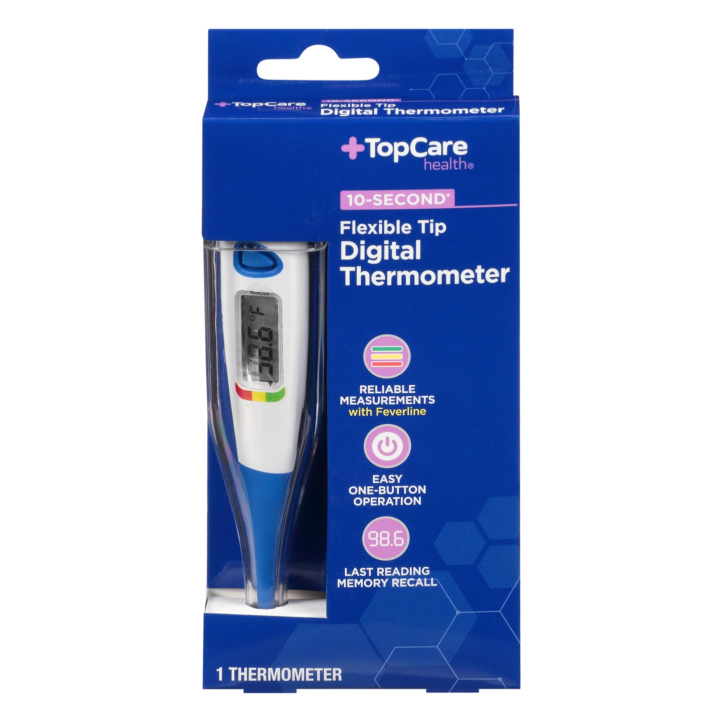 TopCare Health 10-Second Flexible Tip Digital Thermometer 1 ea