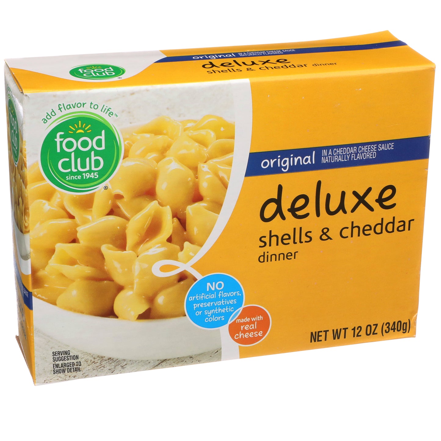 Original In A Cheddar Cheese Sauce Deluxe Shells & Cheddar Dinner
