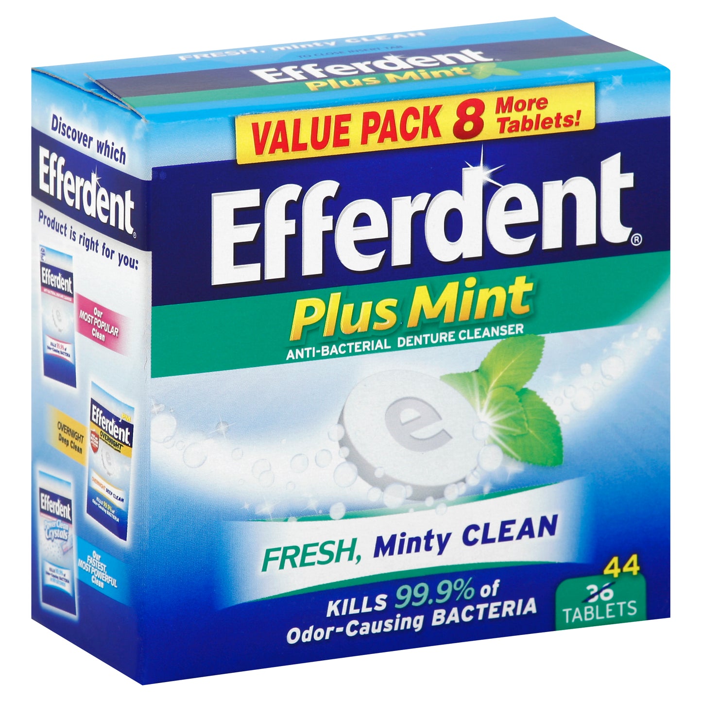 Efferdent Denture Cleanser 44 ea