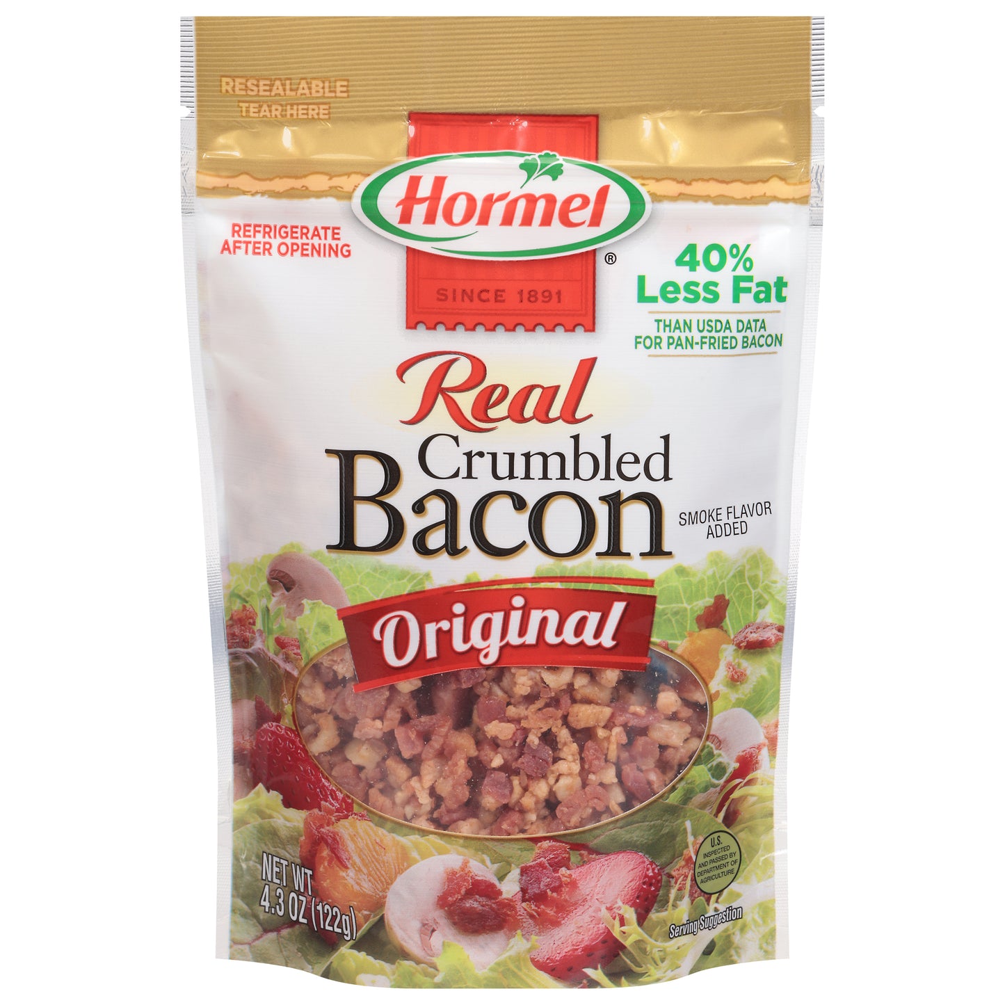 Hormel Real Crumbled Original Bacon 4.3 oz
