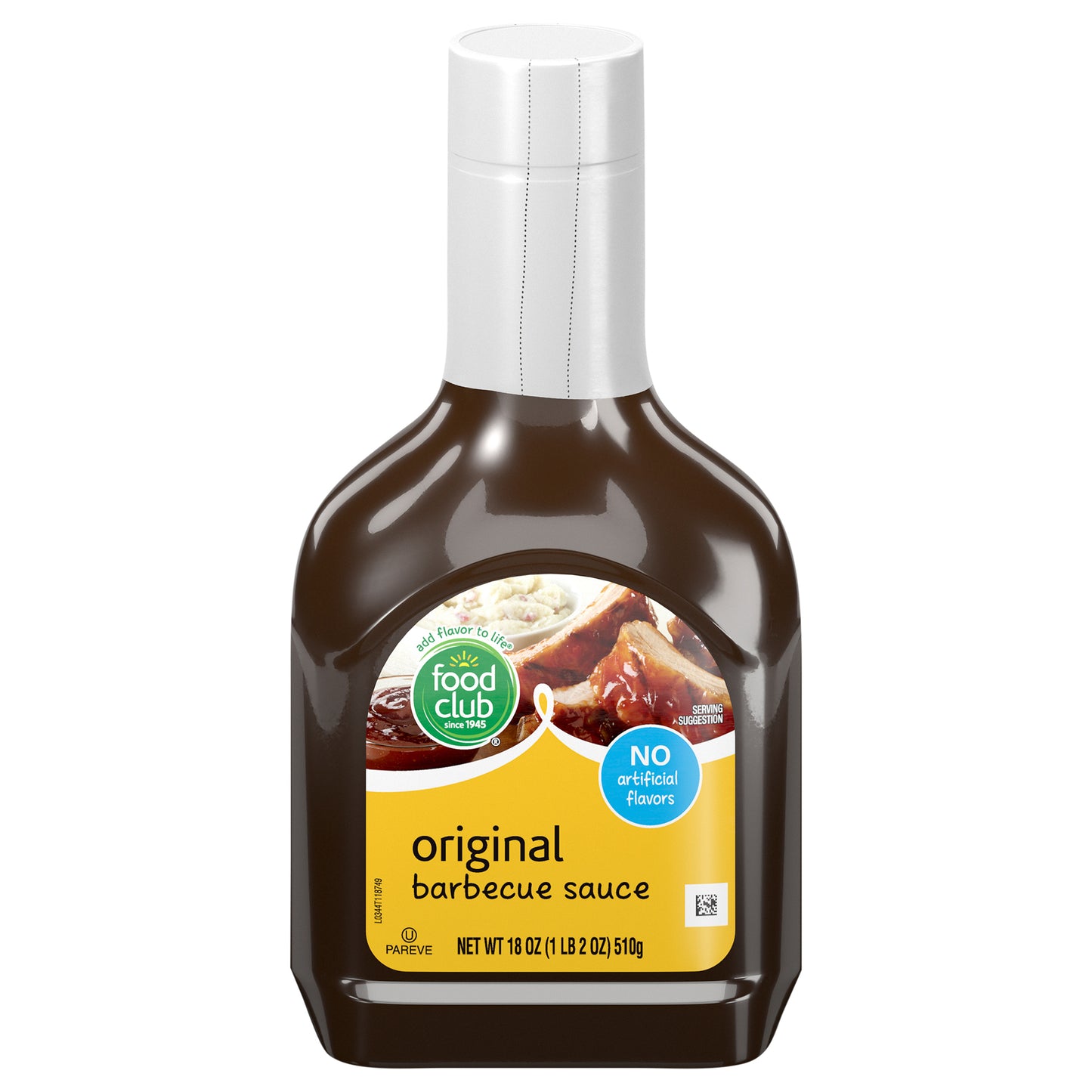 Food Club Original Barbecue Sauce 18 oz