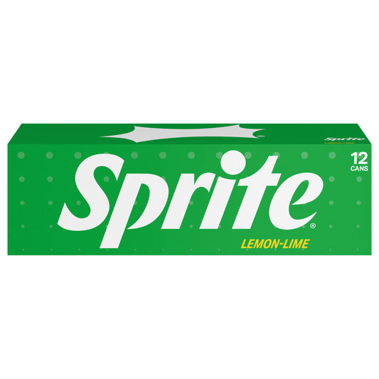 Sprite Fridge Pack Cans, 12 fl oz, 12 Pack