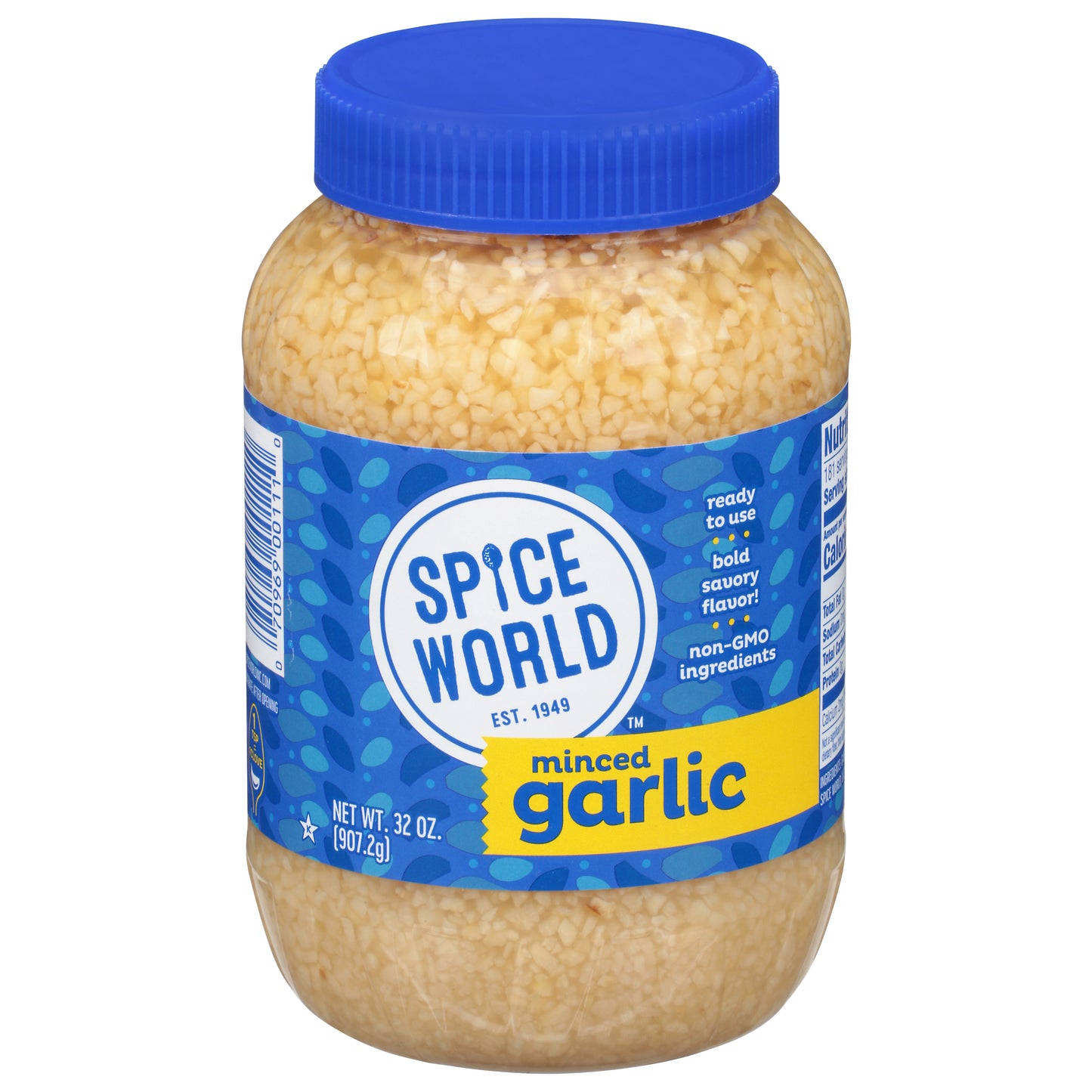 Spice World Minced Garlic 32 oz