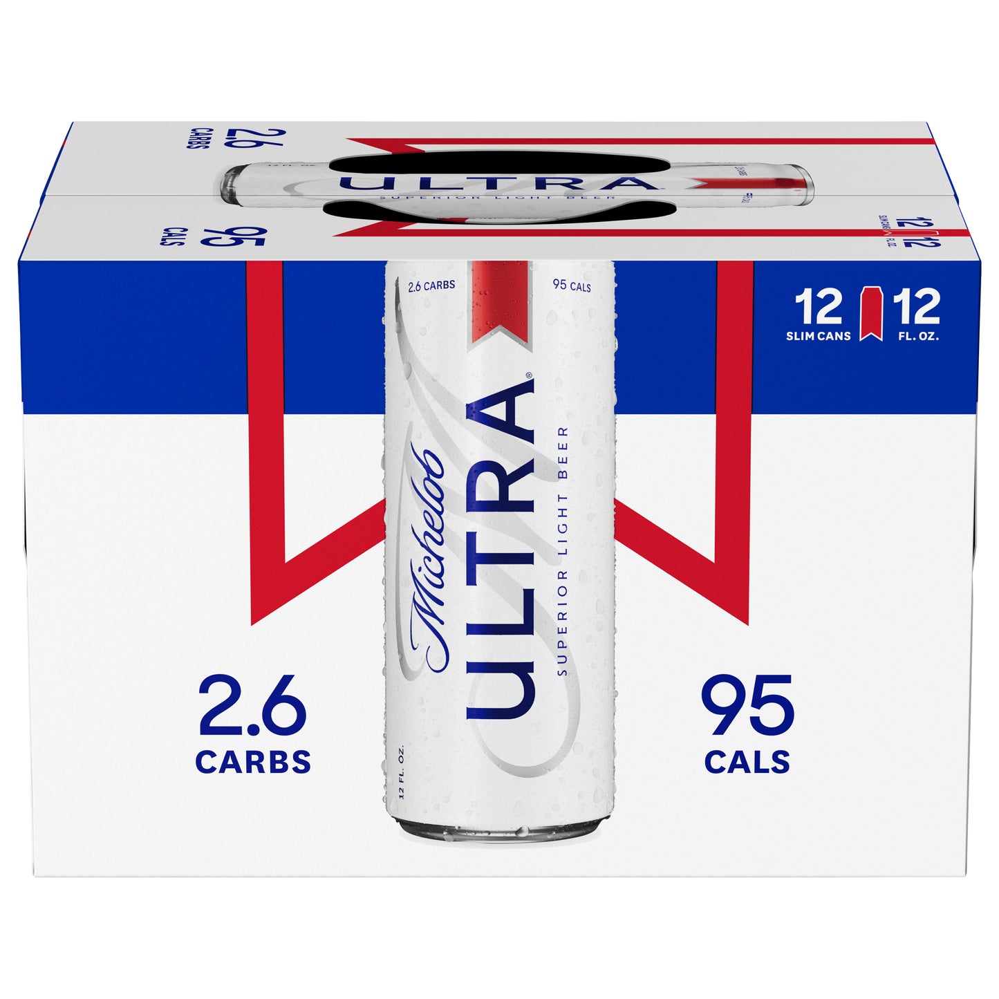 Michelob Ultra Superior Light Beer Can 12 ea
